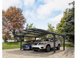 CANOPIA Arizona Wave Cochera Aluminio 6 X 5 m