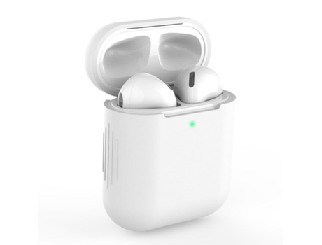 Funda de silicona Airpods para SLOWMOOSE Airpods [Lvory]