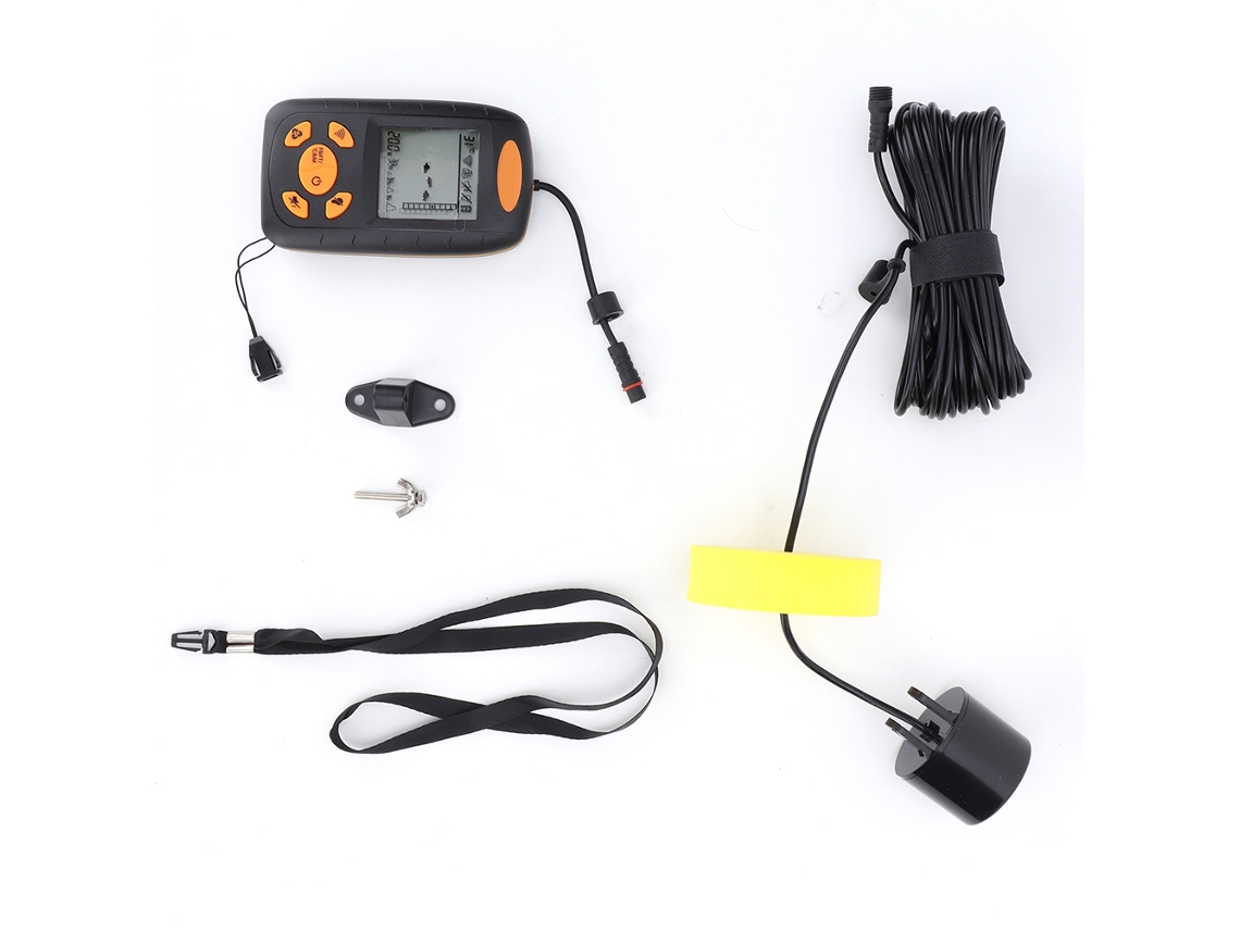 Mali sonda Ultrasonica de Peixes Portatil com Display Lcd 0.4m 100m para Pesca