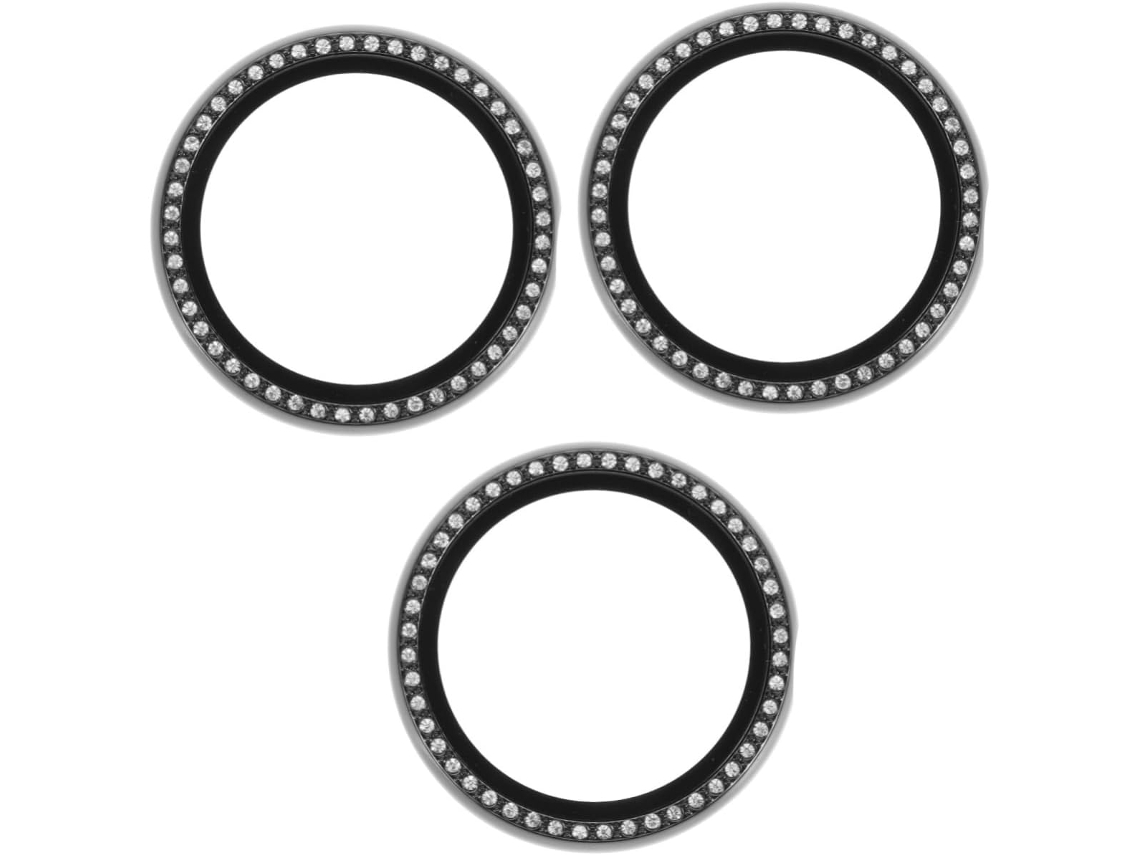 Protector De Pantalla De 3 Piezas Para Caja De Reloj Con Diamantes De Imitación, Policarbonato Y Vidrio Templado Integrados, Protección Completa.
