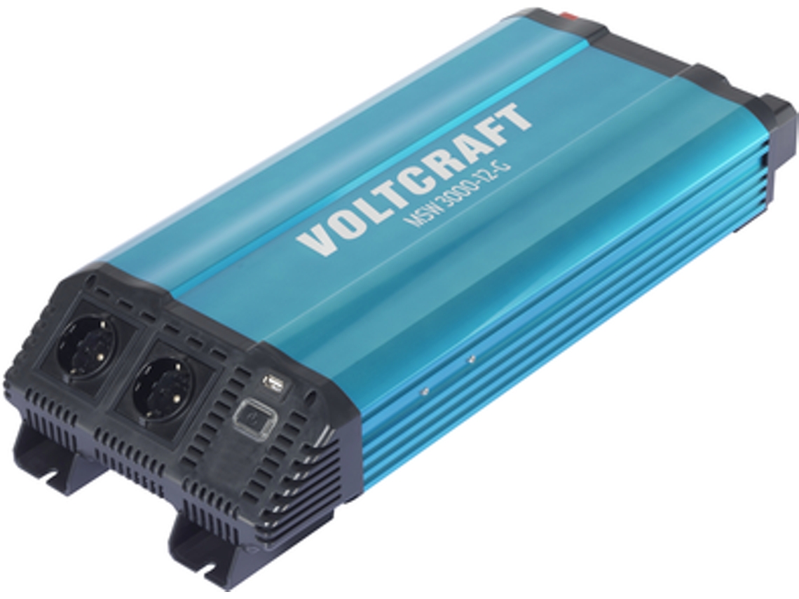 Inversor Msw 3000 12 G 3000 W 12 V/CC 230 V/CA Onda sinusoidal modificada Voltcraft (vc 14490400)