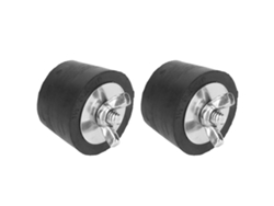 2 tapones de goma expandibles de 1,5 pulgadas para piscina de invierno