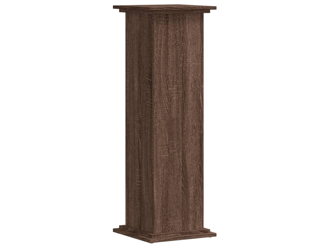 Soporte De Planta VIDAXL Marrón Madera contrachapada (33x33x100cm)