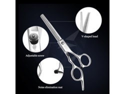 2026 kit de Cortar Cabelo Smith Chu com Tesouras de Afiar para Cabeleireiros e Casa, Ferramentas para Adultos e Crianças