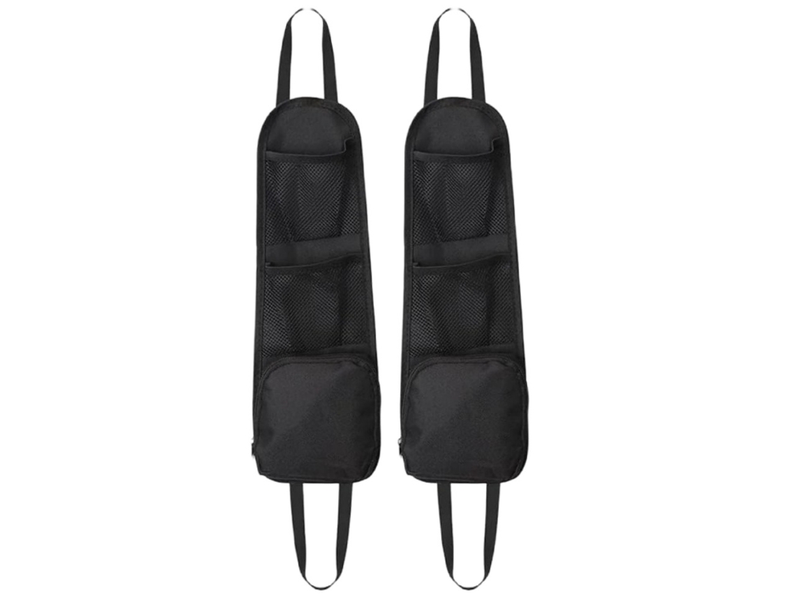 Organizador Lateral Para Coche, 2 Unidades, Con 3 Compartimentos.