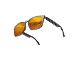 Gafas Inteligentes, Traducción Por Ia, Protección Contra Rayos Uv Y Luz Azul, Altavoz Integrado, Control Por Voz. Montura Negra. Naranja Czhhmart