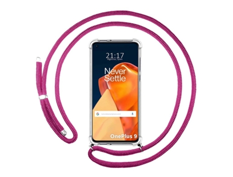 Carcasa OnePlus 9 5G TUMUNDOSMARTPHONE Colgante Rosa
