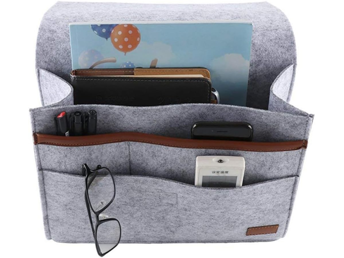 Organizador Colgante Fieltro Resistente Guardar Accesorios Electrónicos Universitarios Junto Fácil Limpiar
