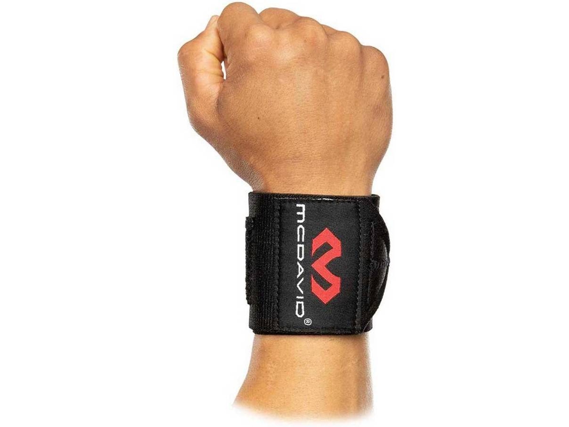 Muñequeras MC DAVID X-fitness Heavy Duty Wraps Negro