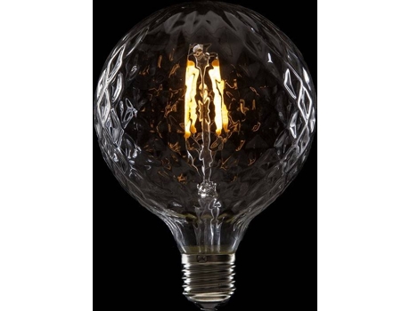 Bombilla LED E27 4W 288Lm 2000ºK Filamento G95 40.000H [WO-LF-G95PI-E27-4W-WW] GREENICE DECO