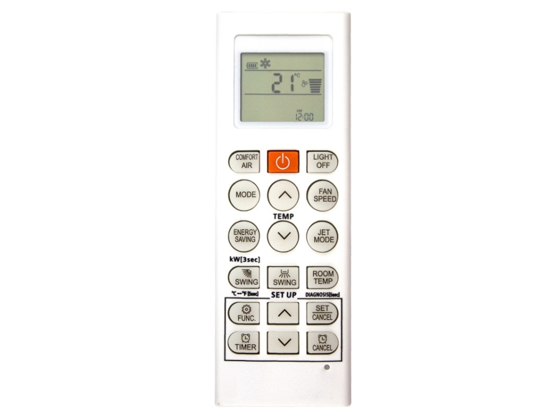 Control remoto LG AKB74955604 para aire acondicionado en inglés XIAOMOYU