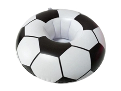 Vaso Inflable Con Forma De Balón De Fútbol Americano Y Soporte Flotante Para Uso En Exteriores Durante El Verano.