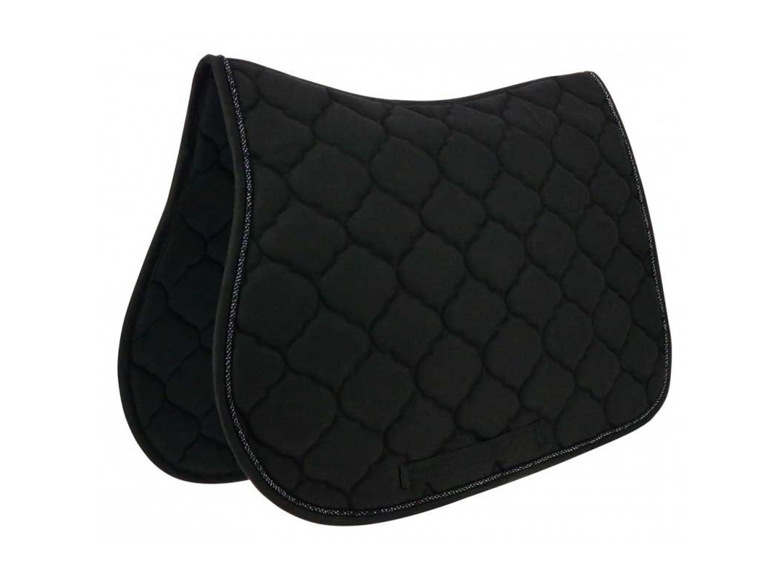 Almofada de Sela de Uso Geral Rope Preto Ponyriding World