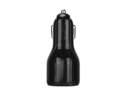 Adaptador De Lighter De Carro 12-24v Com Usb E Luz Led Para Carregamento De Celular Iphone