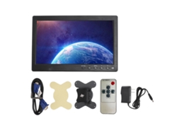 Monitor Portátil Hd Ips De 10.1 Pulgadas 1024x600 Pantalla Usb Para Pc Cctv Pos Con Enchufe Us