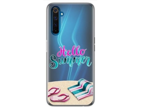 Carcasa Realme 6 Pro TUMUNDOSMARTPHONE Dibujos Transparente Multicolor