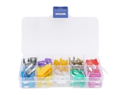 Set De Fusibles Blade 121 Piezas 2/3/5/7.5/10/15/20/25/30/35 Amp Con Clip Para Automóviles