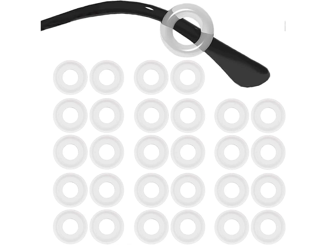 14paris - Patillas de silicona redondas para gafas, cómodas y antideslizantes, Oreja Rosewell