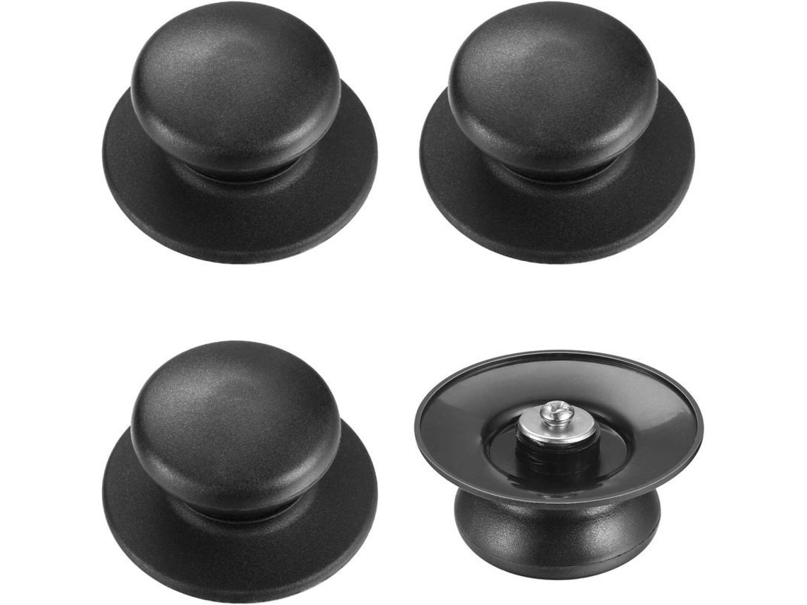 4 Pomos Universales Para Tapas De Ollas, Resistentes Al Calor.