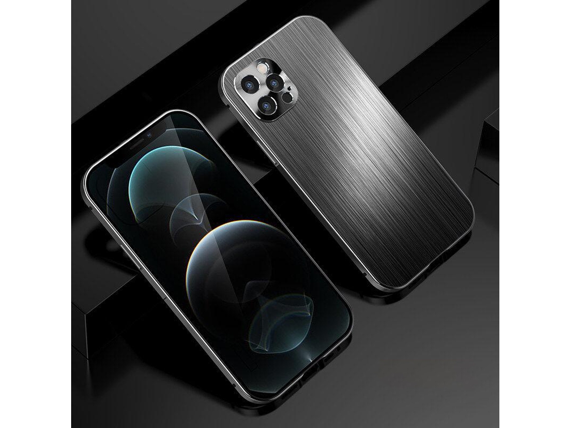 Nueva funda premium Yuexinghui para Apple 12 (material de metal cepillado fotosensible)
