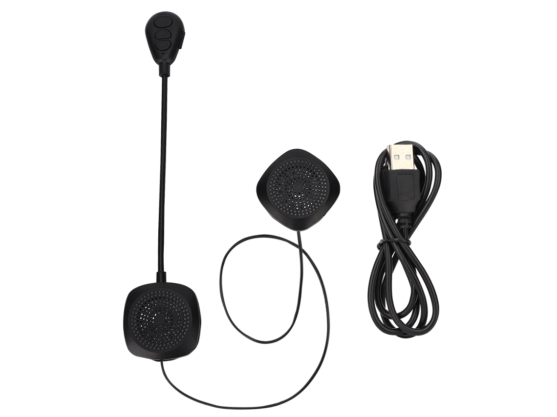 Fone De Ouvido Bluetooth 5.0 Para Capacete Moto Ipx Waterproof Com Resposta Automática E Estéreo
