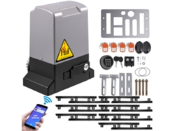 Abridor De Puerta Corrediza Automático Succebuy, 1800 Kg, 4 Mandos A Distancia Y Control Por Aplicación