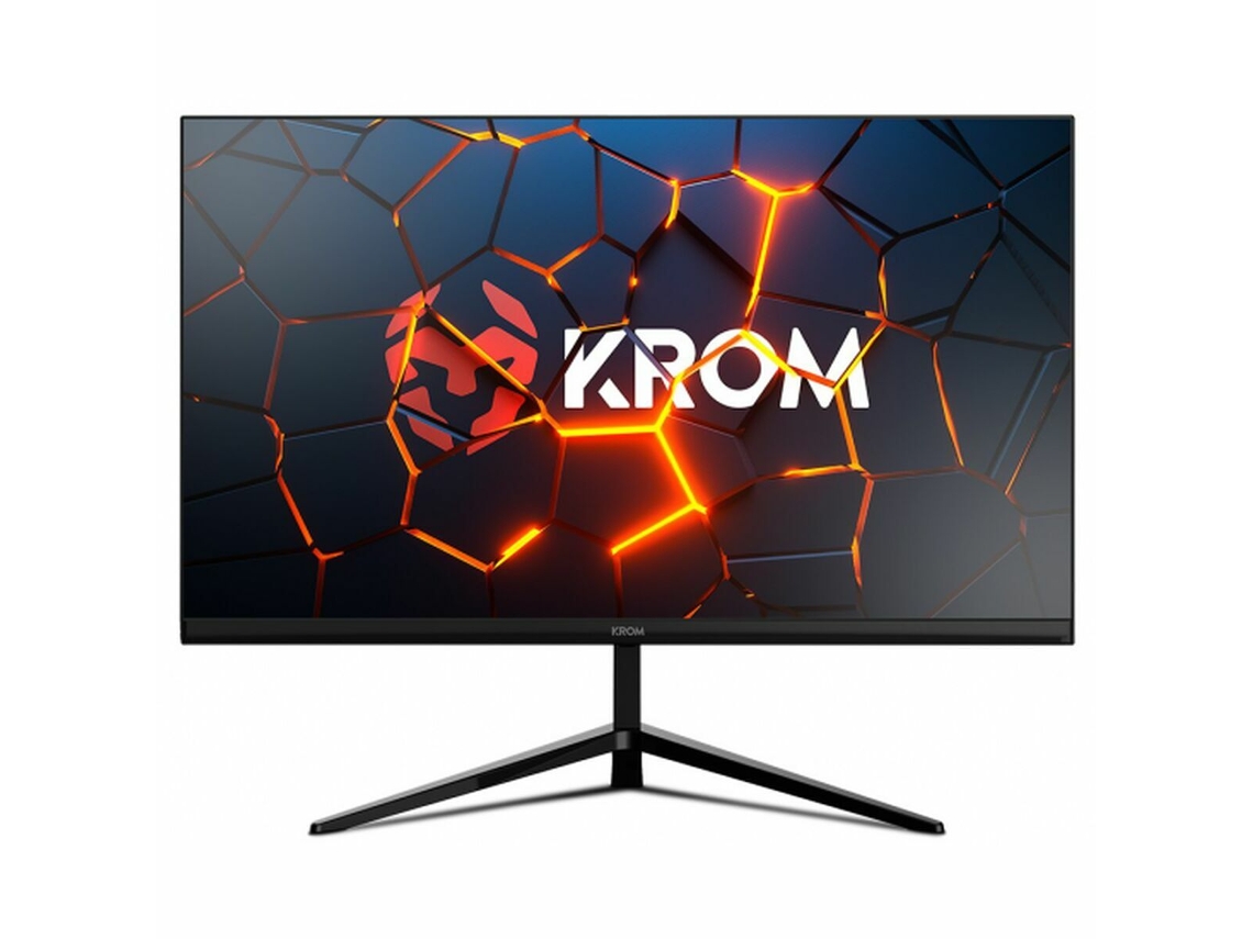 Monitor KROM NXKROMKERTZ24 (Negro - Full HD - AMD FreeSync - 23,8" - Enchufe EU - 1 ms)