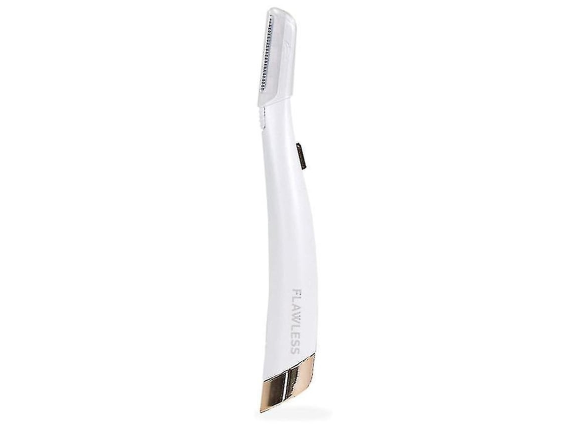 Depiladora facial Yunzii con 6 cuchillas de repuesto, color blanco