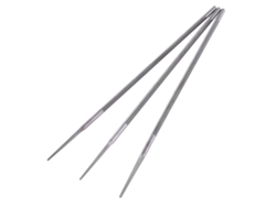 Juego De 3 Almohadillas De Lijado Redondas De Acero Para Afilar Sillas De Motosierra (4,8 Mm) - Afilador De Almohadillas De Lijado Para Motosierra