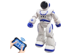 El Mejor Regalo Para Niños, Robot Rc Programable Inteligente Con Control Remoto Infrarrojo, Juguetes Que Bailan Y Cantan (azul)