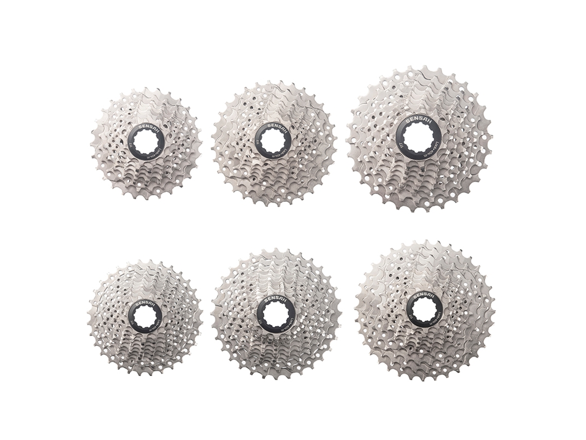 Cassette de bicicleta Sensah de 8/12 velocidades, 11 V, 23/36 dientes, rueda libre K7 10s para buje Hgvayotoy