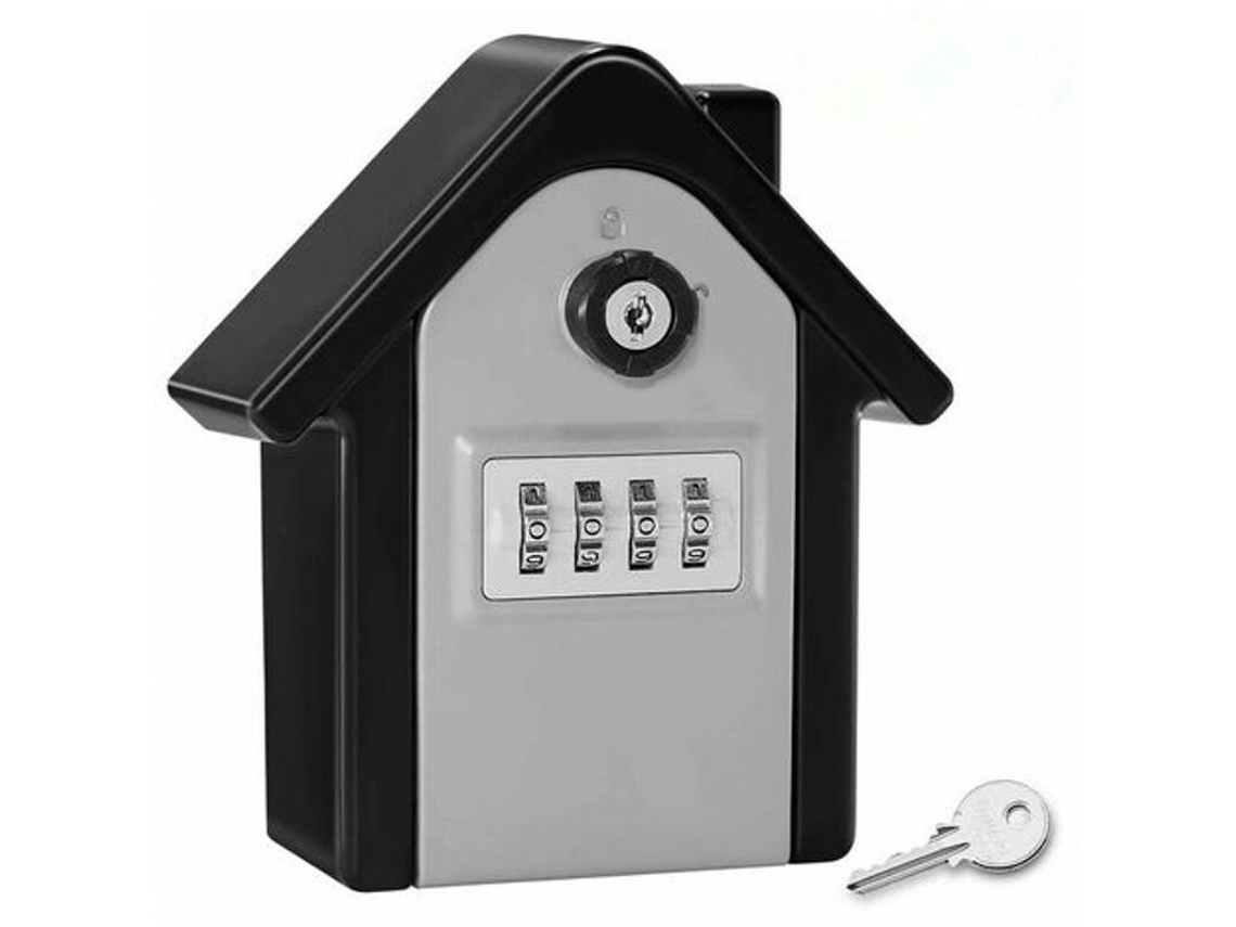 Caja De Seguridad Con Código Digital Y Llaves De Emergencia, De Gran Capacidad Para El Hogar, La Oficina Y Los Garajes.