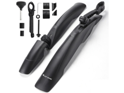 2 guardabarros universales para bicicleta, ajustables para bicicletas de 26 a 29 pulgadas, Vayotoy