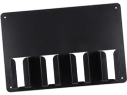 Soporte metálico para cepillos de dientes, 2 piezas, organizador de baño, soporte para cepillos de dientes para uso en el baño