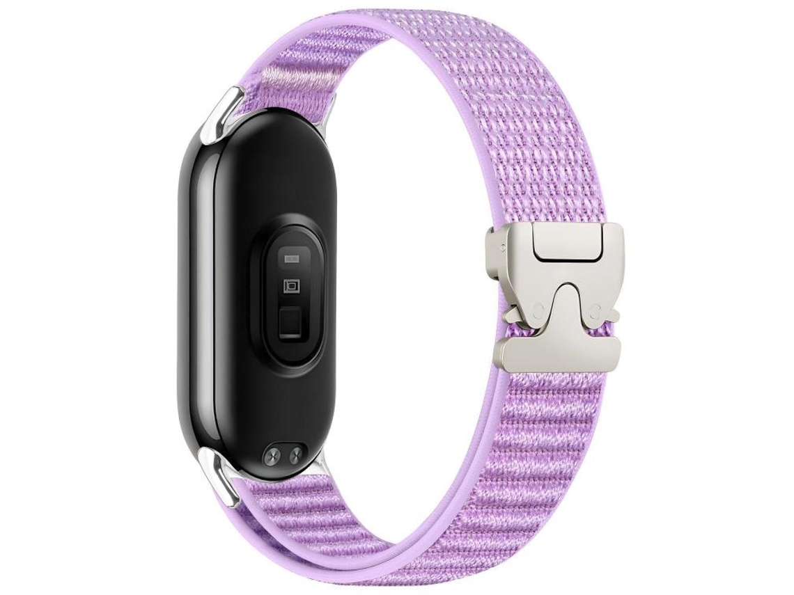 Correa para Xiaomi Smart Band 10/9/8 - Nylon trenzado - Diseño de montaña - Hebilla de paracaídas