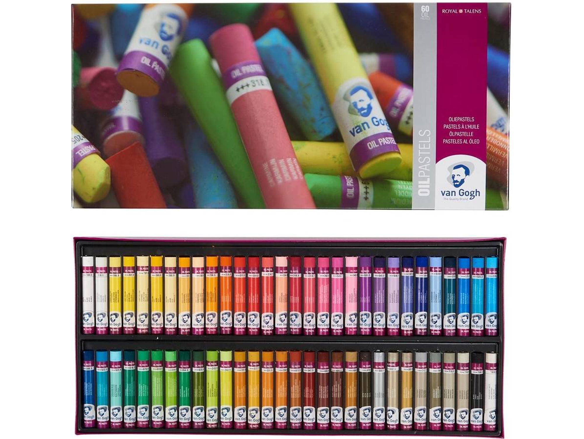 Caja Pastel Aceite VAN GOGH 60 colores