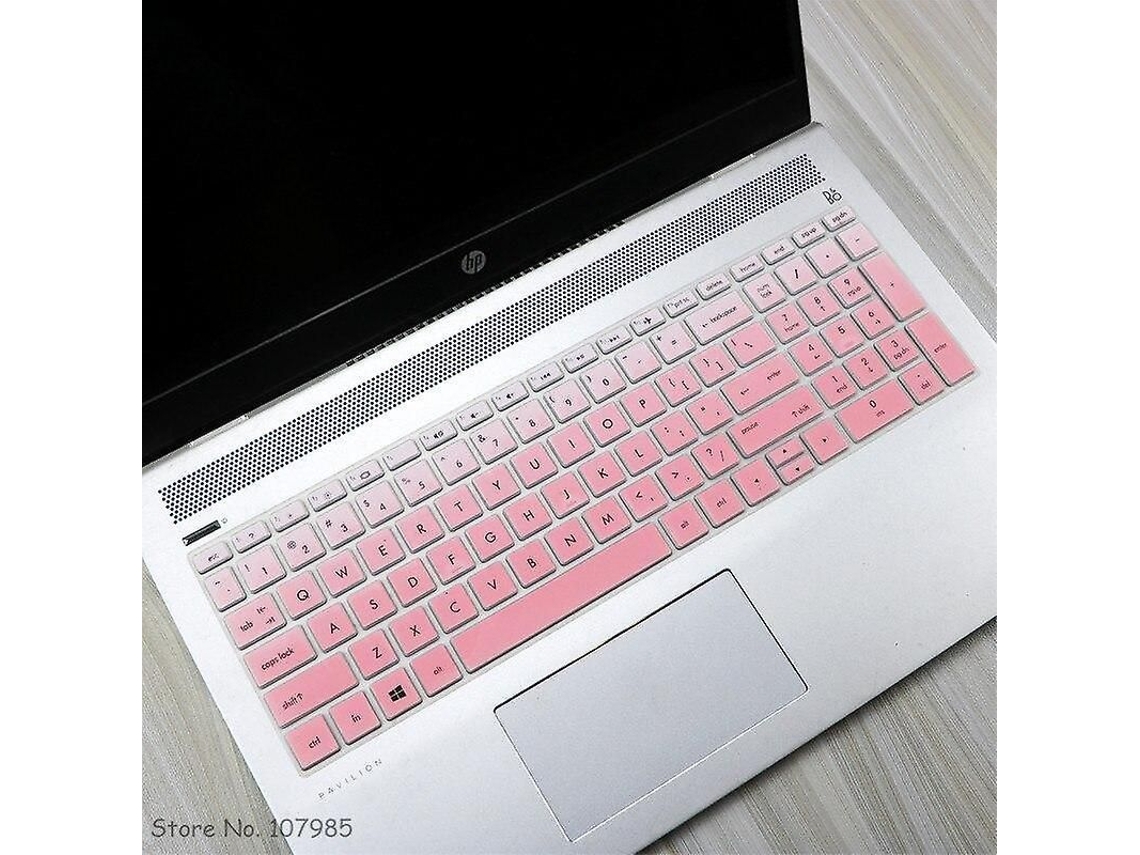 Protector De Teclado Para Portátiles Hp Envy X360 15-bd001tx, Pavilion 15-cb073tx, 15-cb075tx Y 15-br001tx (versión Estadounidense) De 15 Y 15,6 Pulgadas.