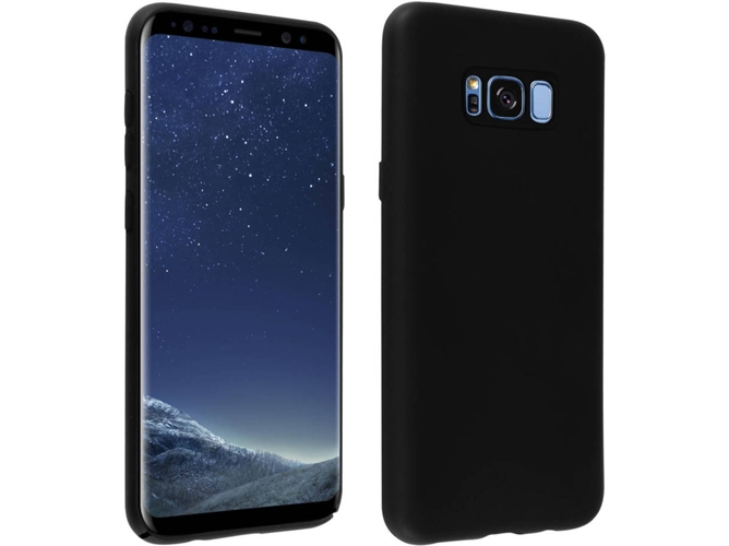 Carcasa Samsung Galaxy S8+ AVIZAR Silicona Negro
