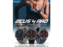 Pulsera Inteligente Lokmat Zees 4 Pro, Reloj Deportivo, Monitor De Salud, Ip68, Bluetooth, Compatible Con Llamadas, Android E Ios.