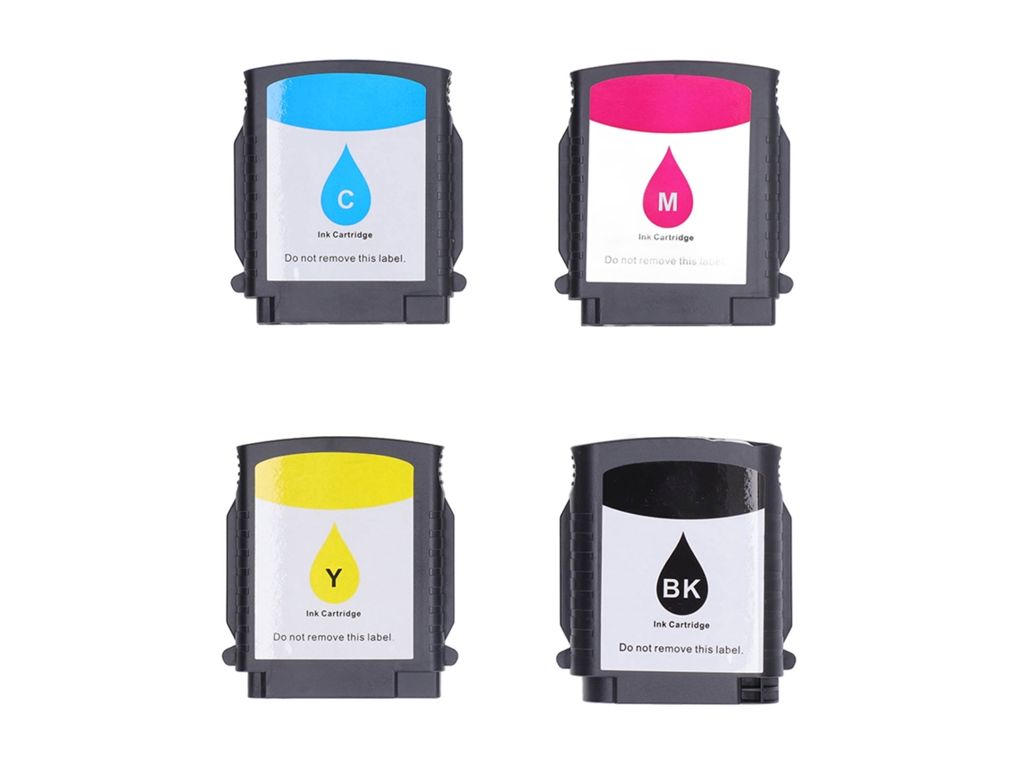 4 cartuchos de tinta Preta Combo Bk CMY para impressora Officejet Pro 8000 8500 8500a