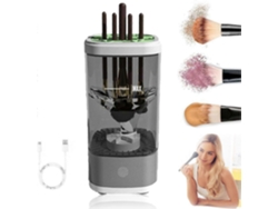 Limpiador de brochas de maquillaje eléctrico mejorado, limpieza rápida y eficiente, regalo para mujeres. Rosewell