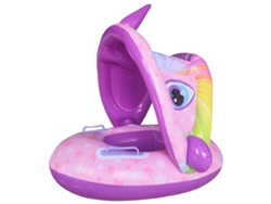 Flotador Infantil Con Toldo Desmontable, Anillo De Natación Inflable Para Niños