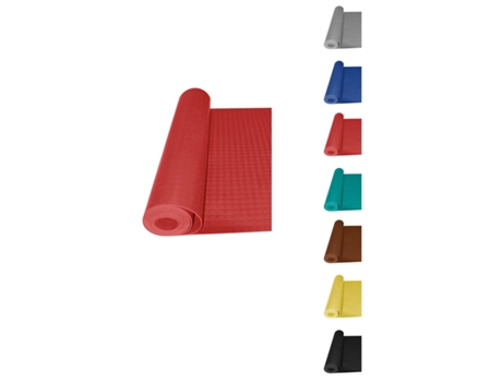 Pavimento de círculos | Chão de caucho | COLORFULL | Rollo de la medida seleccionada Vermelho Rollo: 1x5 metros