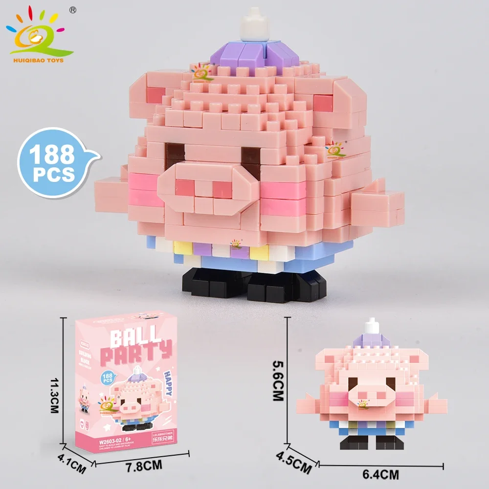 Bloques De Construcción En Miniatura De Animales Moc: Adorables Juguetes De Bricolaje En Miniatura