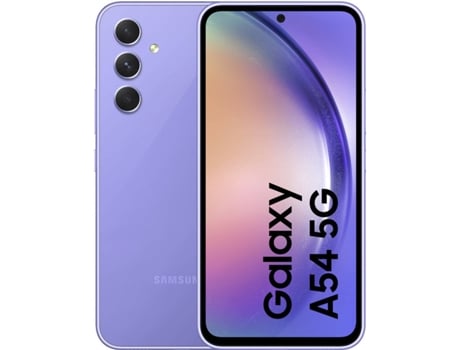 Smartphone SAMSUNG Galaxy A54 5G (6.4'' - 8 GB - 128 GB - Violet)