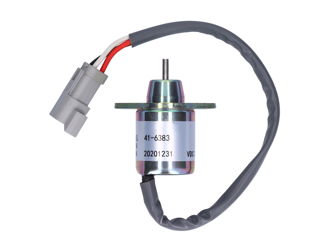 Válvula Solenoide De Gas 41-6383 Dc24v Con Interruptor De Cojinete De Llama Para Una Fácil Extinción, Instalación Duradera.