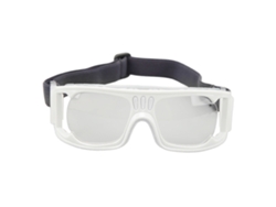 Ymsl Gafas De Deporte Resistentes A Impactos Antideslumbrantes Para Baloncesto Con Cinta Ajustable Para Correr Ciclismo Blanco Hxl