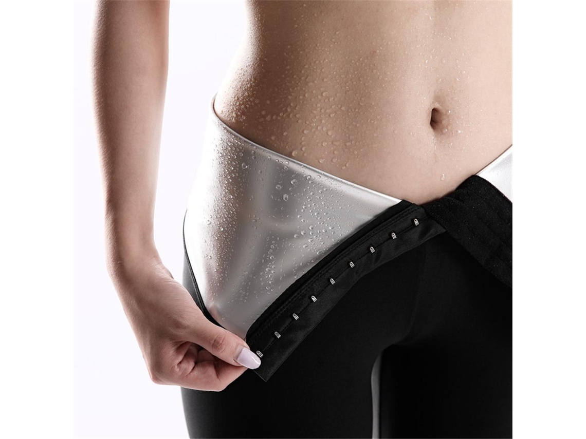 Urbannova-pantalones De Sauna Para Mujer, Pantalones Deportivos, Pantalones Cortos Adelgazantes De Cintura Alta