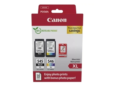 Pack de Tinta y Papel Fotográfico CANON 8286B012 (Multicolor)