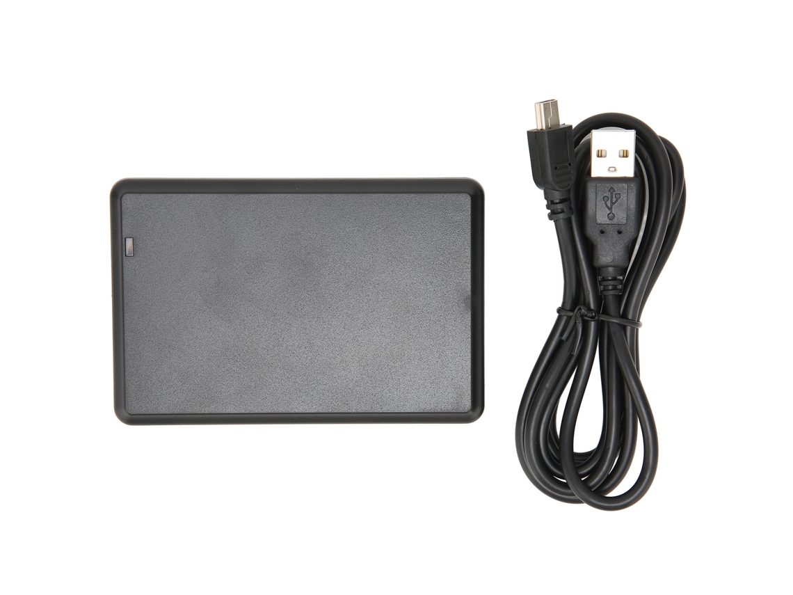 Lector De Tarjetas Contactless 125khz/13.56mhz Id Ic Smart Usb Pequeño Volumen Material Abs R30c